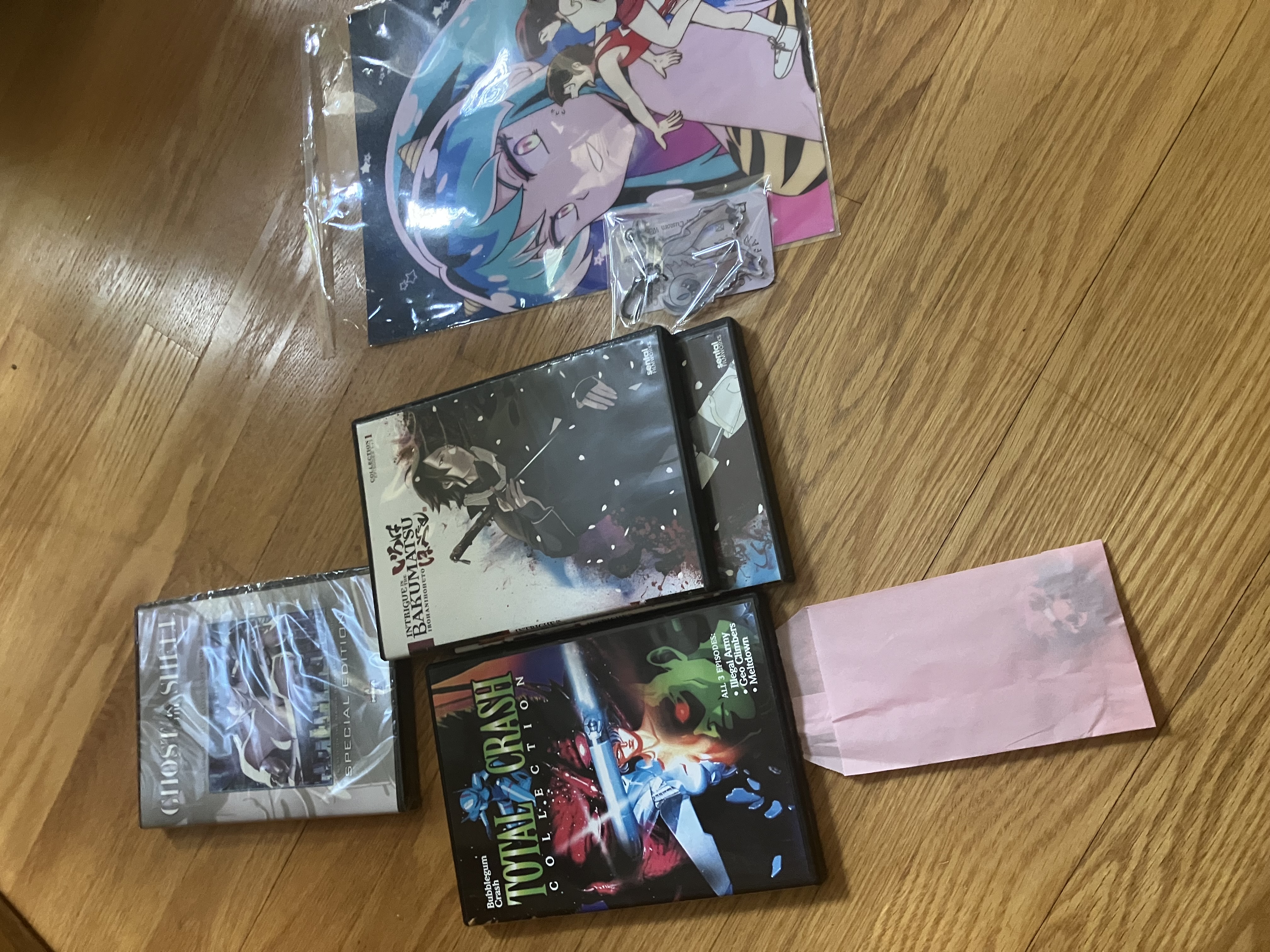 Stuff I bought at the convention the other day.